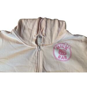 Hot Topic Milk Bar Powder Pink Cropped Hello KItty Sweatshirt Screen Print 2X